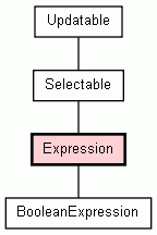 Class Hierarchy for Expression